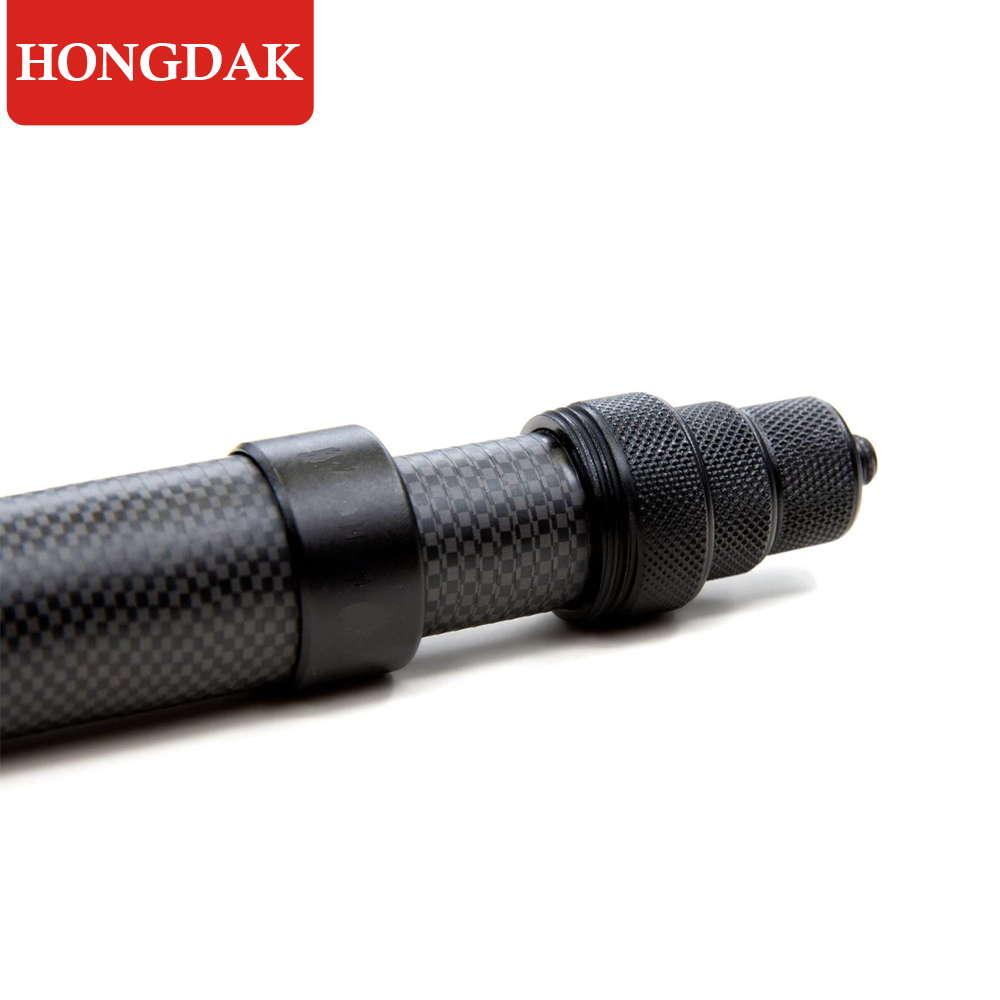 Selfie Stick Tripod - 3M คาร์บอนไฟเบอร์ปรับขนาดได้ Monopod Extended Edition ที่มองไม่เห็น