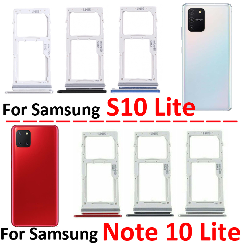 Micro Sd Card - ถาดใส่ซิมการ์ดใหม่สำหรับโทรศัพท์ Samsung Galaxy S10 Lite G770