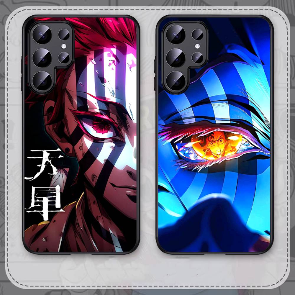 Phone Accessories Demon Slayer - D-Demon Akaza S-Slayer เคสโทรศัพท์สำหรับ Samsung S