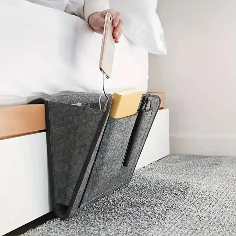 Phone Accessories Cabinet - ที่เก็บของข้างเตียง, แคดดี้ข้างเตียงโต๊ะตู้ที่เก็บของทีวีรีโมทคอนโทรลโทรศัพท์นิตยสารแท็บเล็ตอุปกรณ์เสริม,