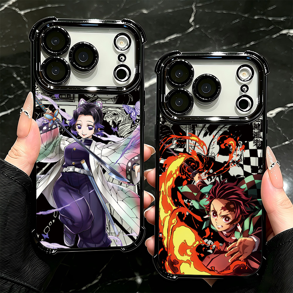 Phone Accessories Demon Slayer - เคสโทรศัพท์แบบมีแผ่นกันกระแทก สำหรับ Google Pixel 10a 10