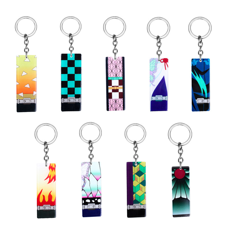Phone Accessories Demon Slayer - พวงกุญแจนักฆ่าปีศาจ คามาโดะ ทันจิโร่ อะคริลิค ตลก อนิเมะ