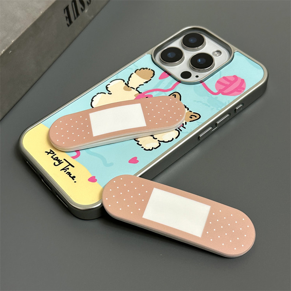 Phone Accessories Items - เคสโทรศัพท์แบบมีขาตั้ง Korea Ins Daily Necessitiy Band