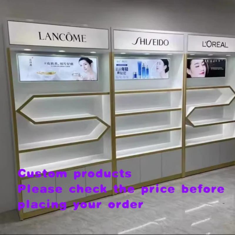 Phone Accessories Cabinet - ตู้โชว์อุปกรณ์เสริมโทรศัพท์มือถือดีไซน์ทันสมัยสำหรับซ่อมโทรศัพท์มือถือ รุ่น custom.Sharewin พร้อมตู้ติดผนังสำหรับโทรศัพท์