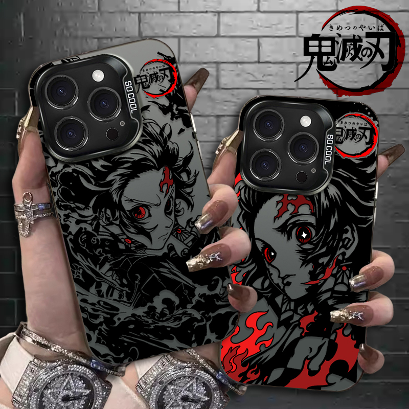 Phone Accessories Demon Slayer - เคสโทรศัพท์สำหรับอนิเมะนักฆ่าปีศาจ ทันจิโร่ คามาโดะ เสี่ยวมี่ เรดมี่ โน้ต