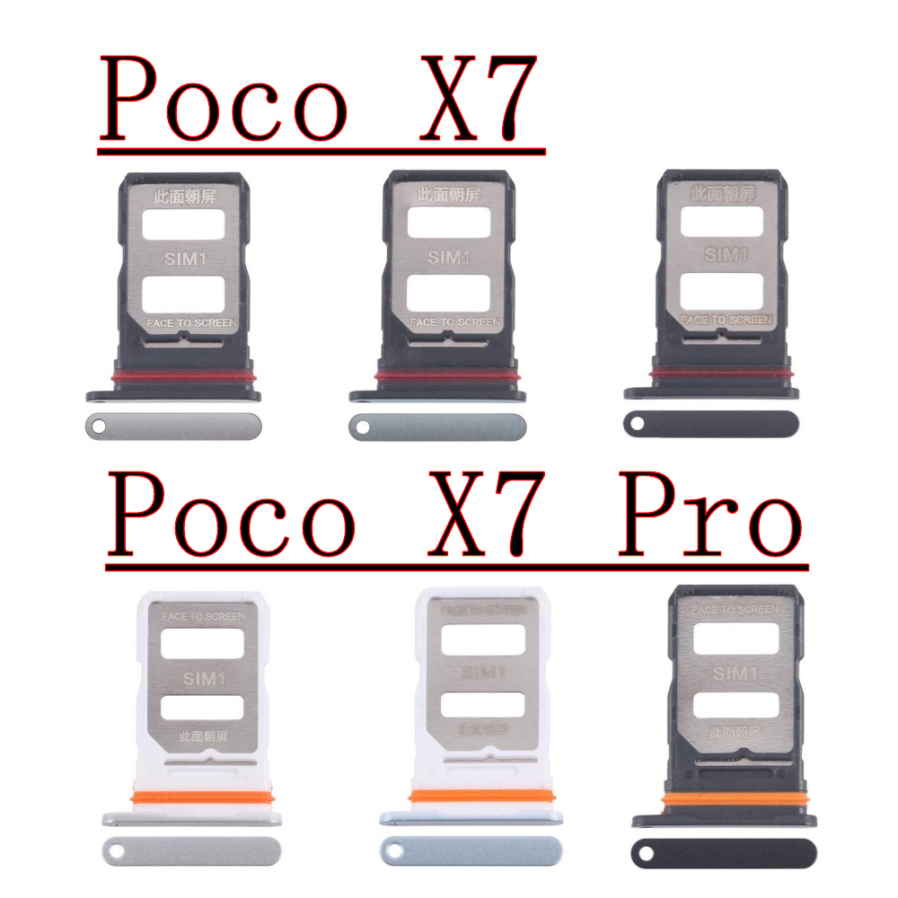 Micro Sd Card - ถาดซิมการ์ดสําหรับ Xiaomi Poco X7 Pro PocoX7Pro