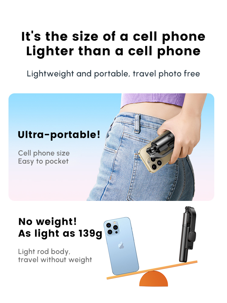 ไม้เซลฟี่ UGREEN แบบยืดหดได้ พ - Selfie Stick Tripod บทวิจารณ์และราคา