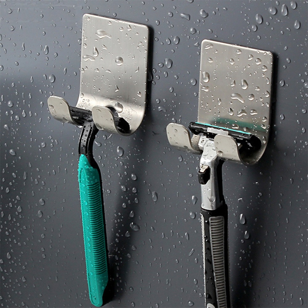 สแตนเลสมีดโกนผู้ถือ Hook เครื่ - Phone Accessories Hooks บทวิจารณ์และราคา