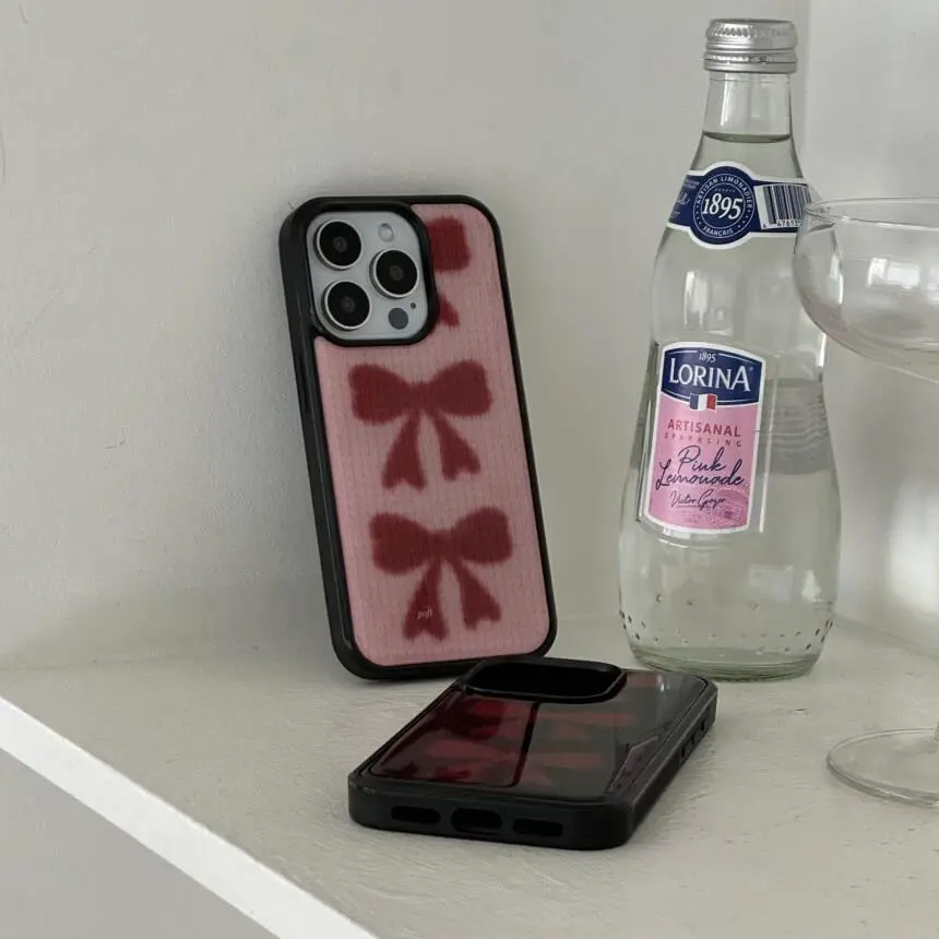 เคสโทรศัพท์ลายโบว์สีแดงน่ารักแ - Phone Accessories Display บทวิจารณ์และราคา