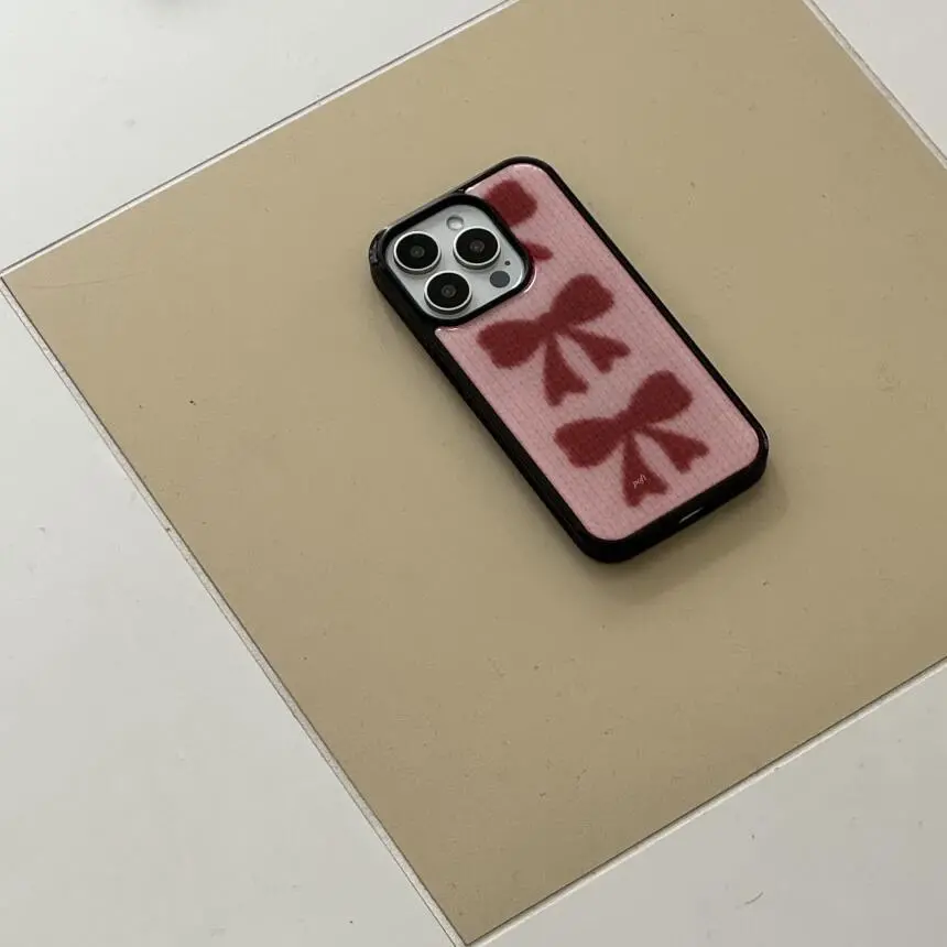เคสโทรศัพท์ลายโบว์สีแดงน่ารักแ - Phone Accessories Display บทวิจารณ์และราคา