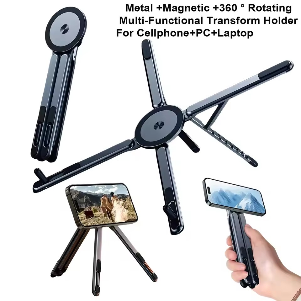 ที่วางโทรศัพท์แม่เหล็กแบบพกพาแ - Selfie Stick Tripod บทวิจารณ์และราคา