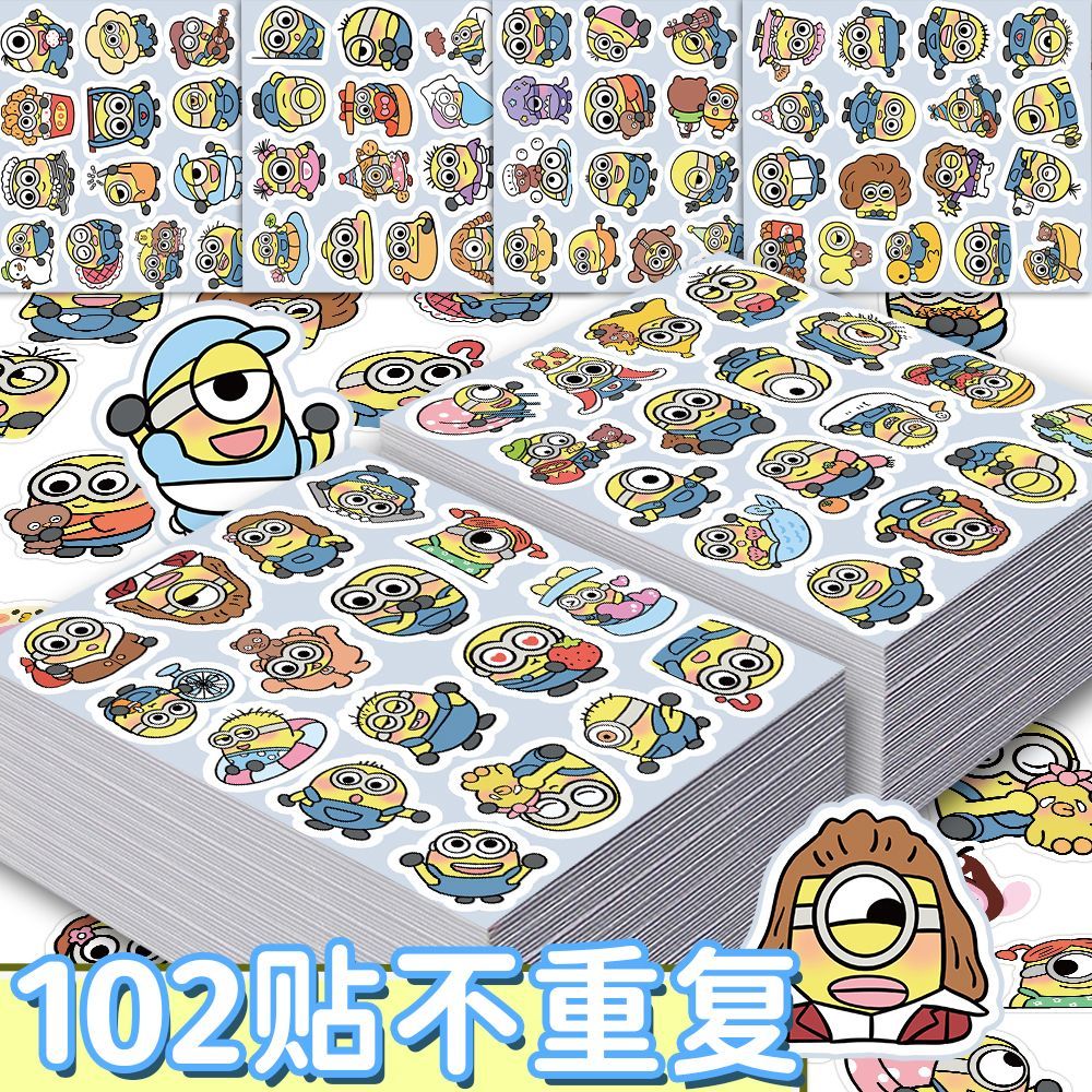 สติกเกอร์การ์ตูนมินเนี่ยนน่ารั - Phone Accessories Items บทวิจารณ์และราคา