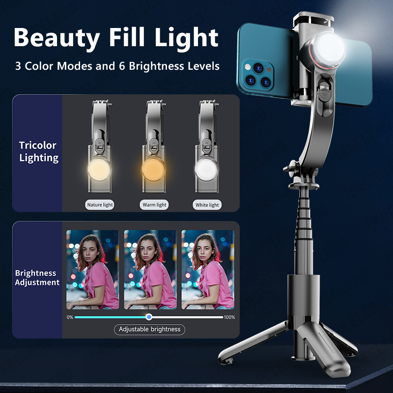 TOKQI กิมบอลกันสั่น อลูมิเนียม - Selfie Stick Tripod บทวิจารณ์และราคา