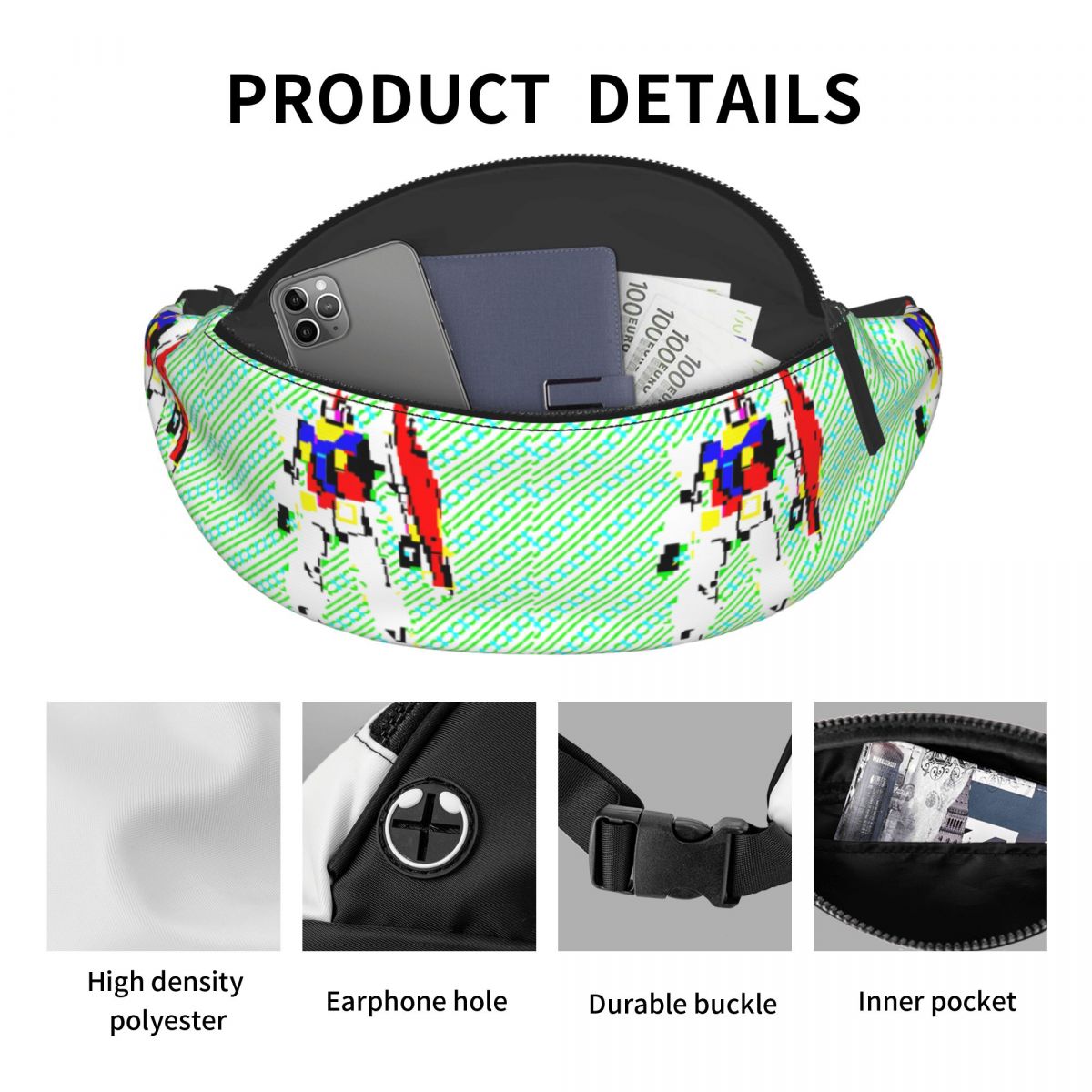 กระเป๋าคาดเอวแบบคลาสสิกสำหรับว - Phone Accessories Poster บทวิจารณ์และราคา