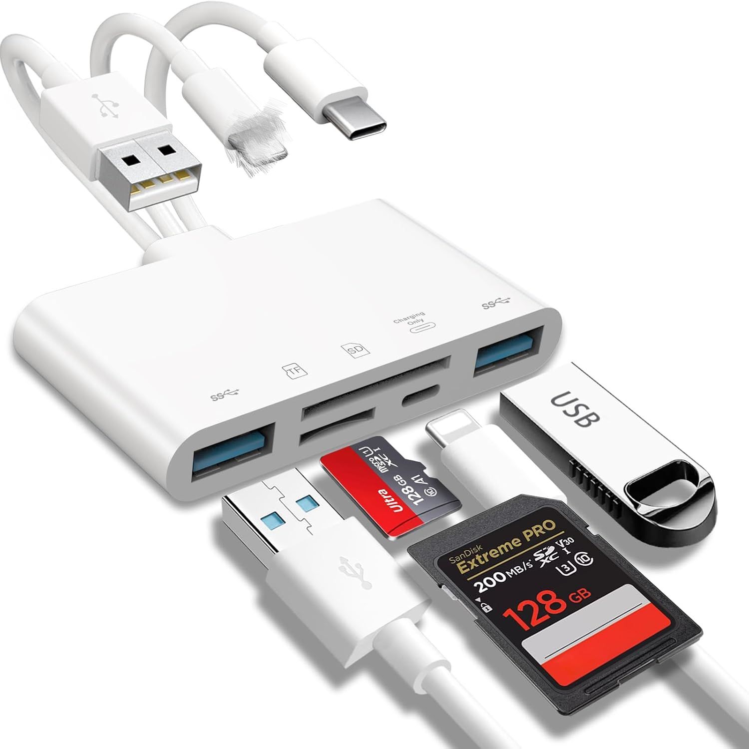 อะแดปเตอร์ USB OTG แบบ 5-in-1  - Micro Sd Card บทวิจารณ์และราคา