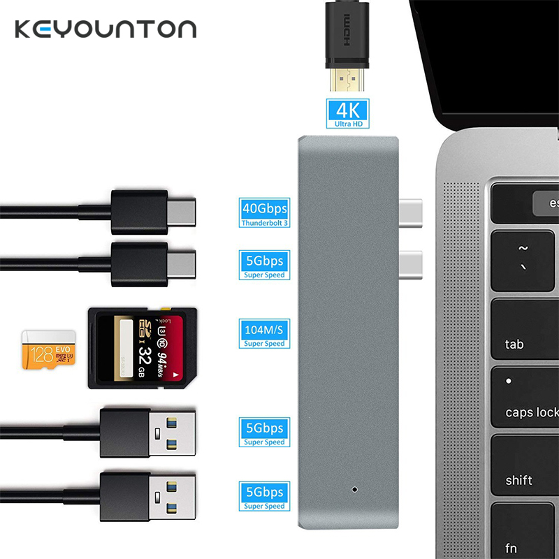 ฮับ USB-C รุ่น USB-C Duo 7-in- - Micro Sd Card บทวิจารณ์และราคา