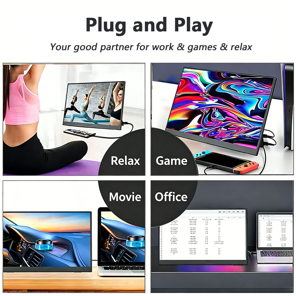 จอภาพแบบพกพาขนาด 13.3 นิ้ว หน้ - Phone Accessories Display Board บทวิจารณ์และราคา