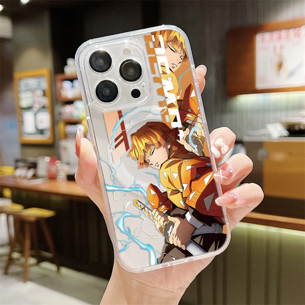 เคสโทรศัพท์แม่เหล็กแบบใสลายปีศ - Phone Accessories Demon Slayer บทวิจารณ์และราคา