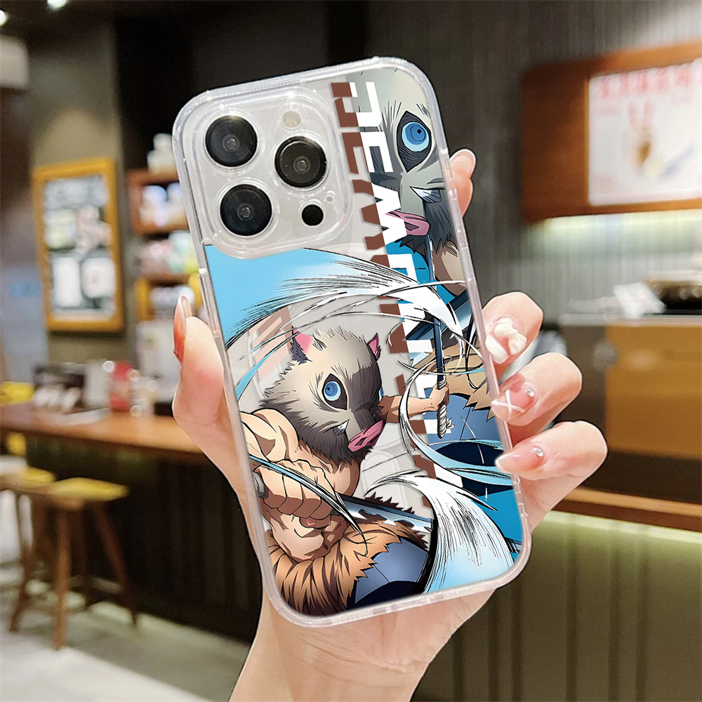 เคสโทรศัพท์แม่เหล็กแบบใสลายปีศ - Phone Accessories Demon Slayer บทวิจารณ์และราคา
