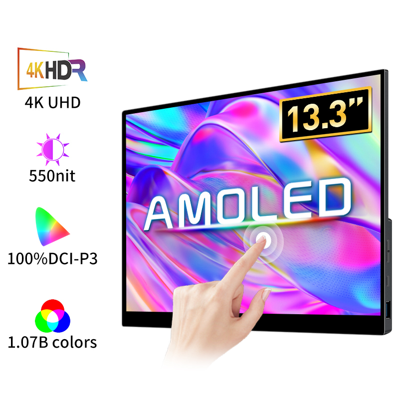 13.3 นิ้ว 4K OLED Touch Screen - Phone Accessories Display Board บทวิจารณ์และราคา
