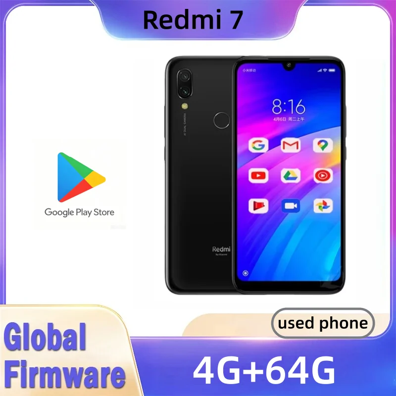 โทรศัพท์มือถือ Xiaomi Redmi 7  - Phone Accessories Display บทวิจารณ์และราคา