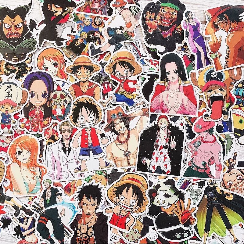 120 ชิ้นสติกเกอร์วันพีซน่ารักไ - Phone Accessories Items บทวิจารณ์และราคา