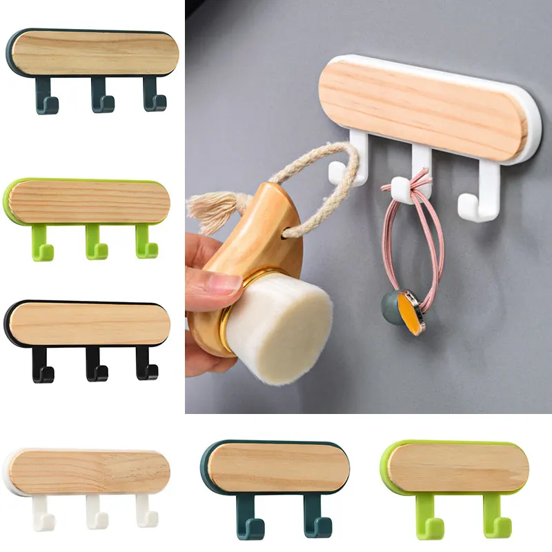ไม้ผู้ถือกุญแจหมวกผ้าพันคอจัดเ - Phone Accessories Hooks บทวิจารณ์และราคา