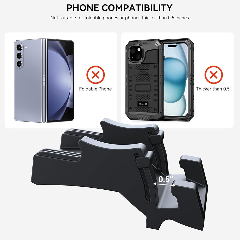 ที่ยึดโทรศัพท์ซิลิโคนสำหรับเทส - Phone Accessories Hooks บทวิจารณ์และราคา