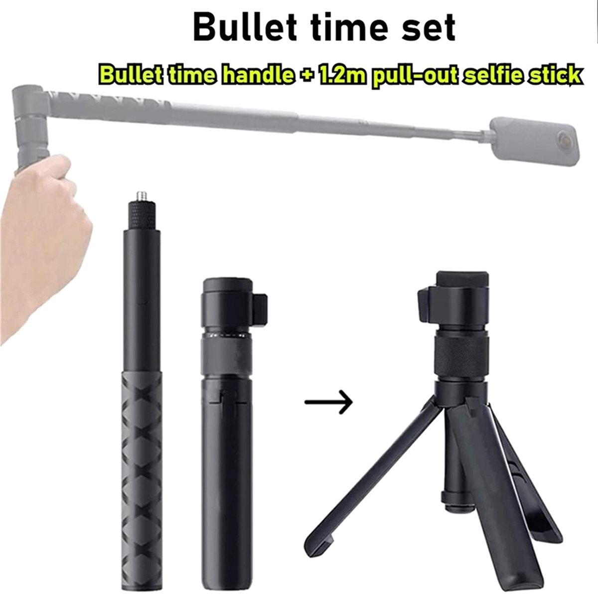 ขาตั้งกล้องแบบหมุนได้ N05R สำห - Selfie Stick Tripod บทวิจารณ์และราคา