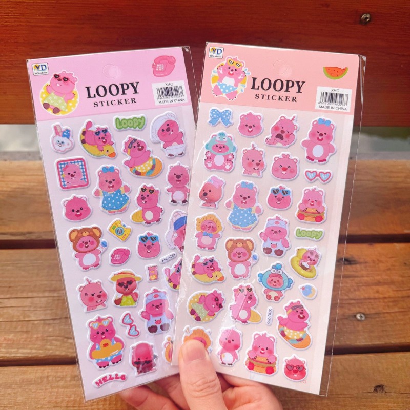 สติกเกอร์โฟม 3 มิติ ลายโปโรโร  - Phone Accessories Items บทวิจารณ์และราคา