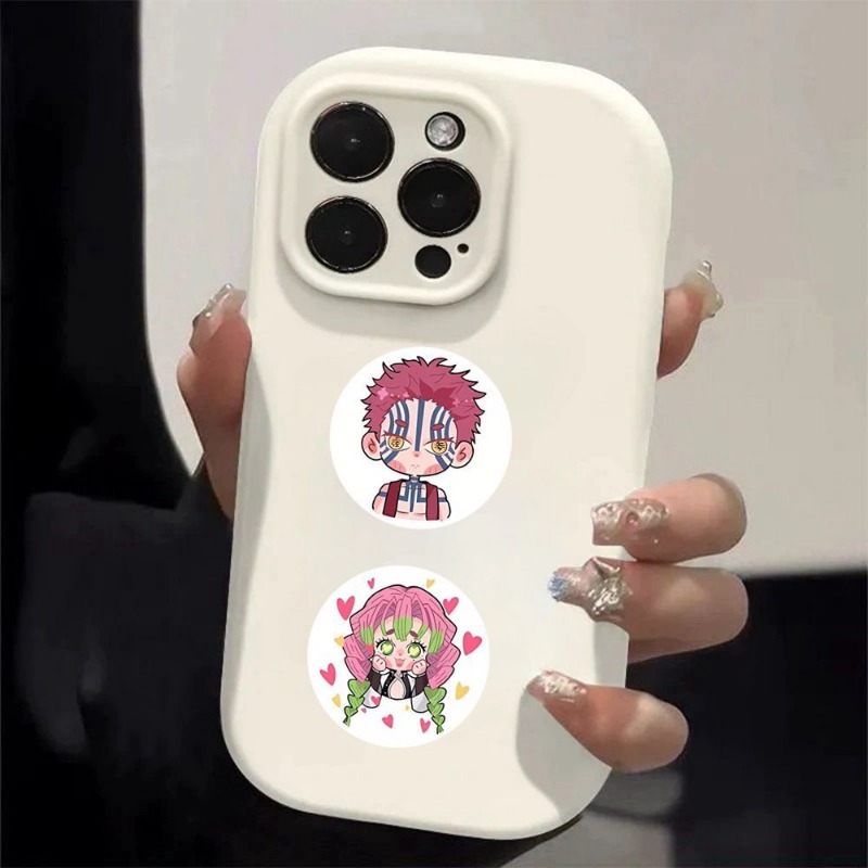 สติกเกอร์ลายการ์ตูนคิเมทสึ โนะ - Phone Accessories Demon Slayer บทวิจารณ์และราคา