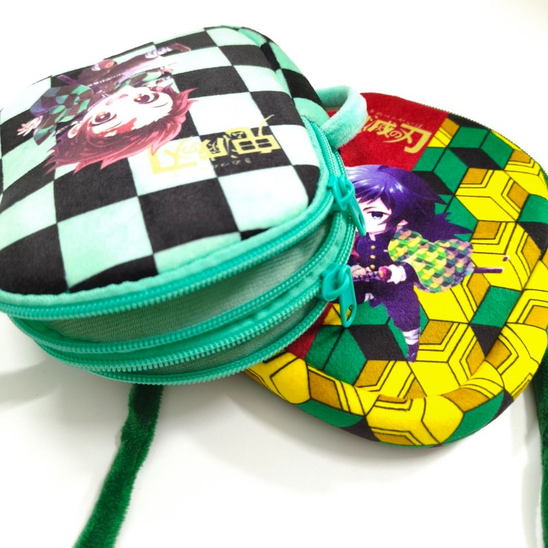 กระเป๋าสะพายข้างลายอนิเมะ Demo - Phone Accessories Demon Slayer บทวิจารณ์และราคา