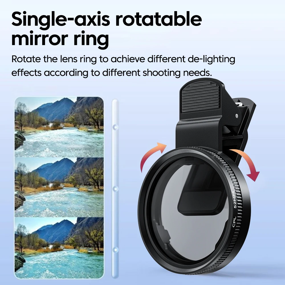 ใหม่ 52 มม.CPL โทรศัพท์มือถือเ - Phone Accessories Items บทวิจารณ์และราคา