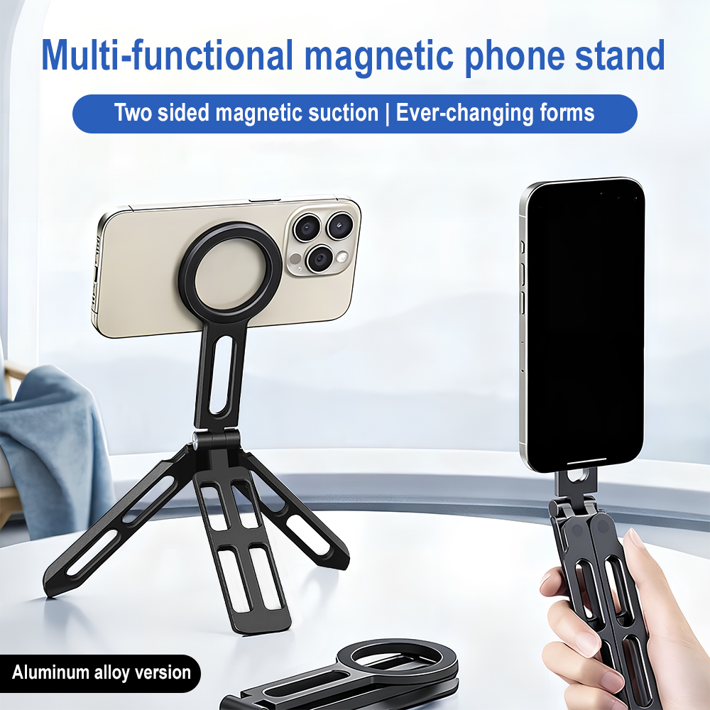 ที่ยึดโทรศัพท์แม่เหล็กแบบสี่แก - Selfie Stick Tripod บทวิจารณ์และราคา