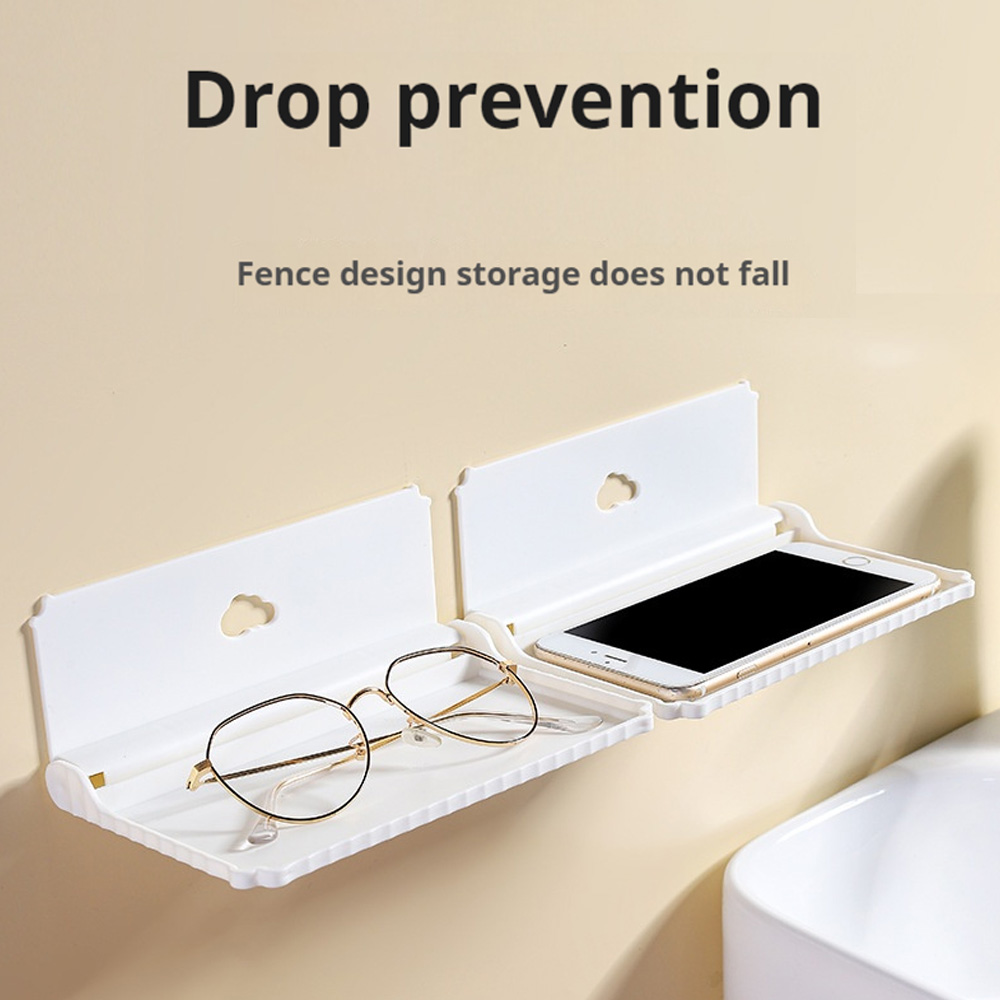 ชั้นวางของติดผนังแบบพับได้ไม่ต - Phone Accessories Hooks บทวิจารณ์และราคา