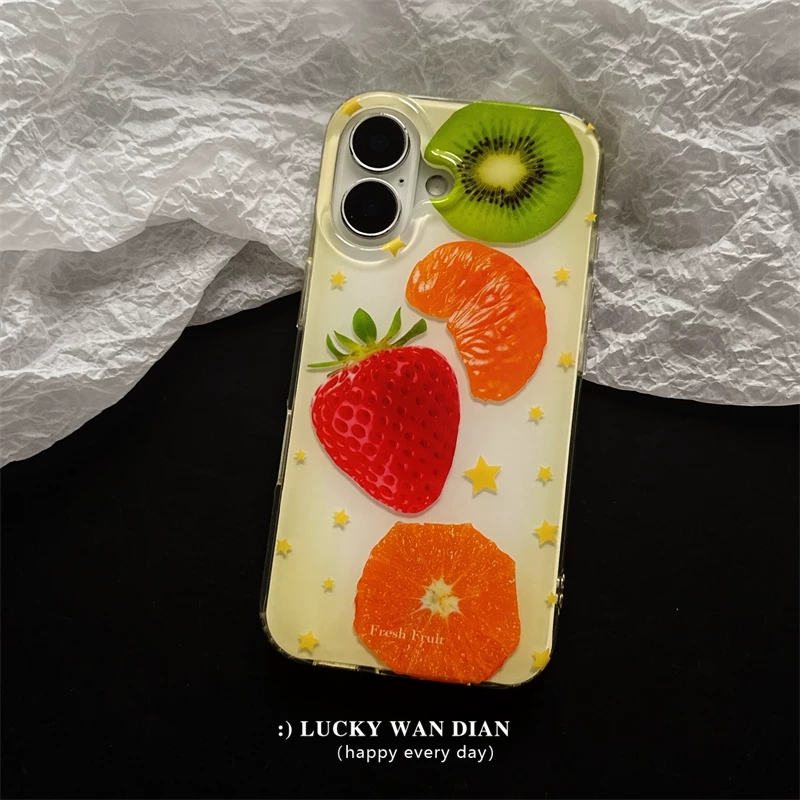 เคสโทรศัพท์ลายผลไม้เต็มจอ ฤดูร - Phone Accessories Display บทวิจารณ์และราคา