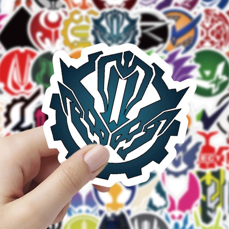 60 แผ่นสติกเกอร์โลโก้คาเมนไรเด - Phone Accessories Items บทวิจารณ์และราคา