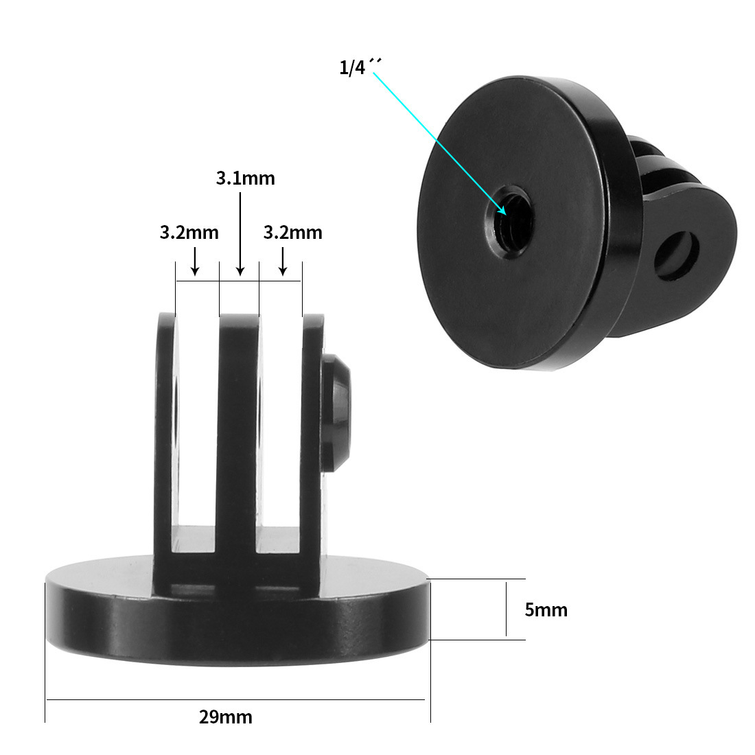 สําหรับ GoPro ขาตั้งกล้องอะแดป - Selfie Stick Tripod บทวิจารณ์และราคา
