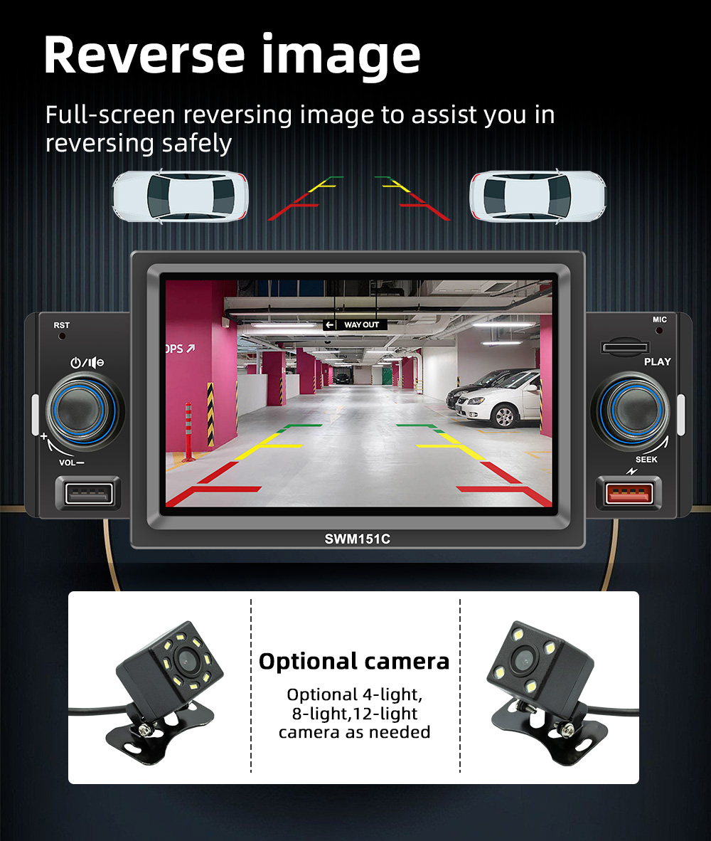 1Din เครื่องเล่นวิทยุมัลติมีเด - Phone Accessories Display Board บทวิจารณ์และราคา
